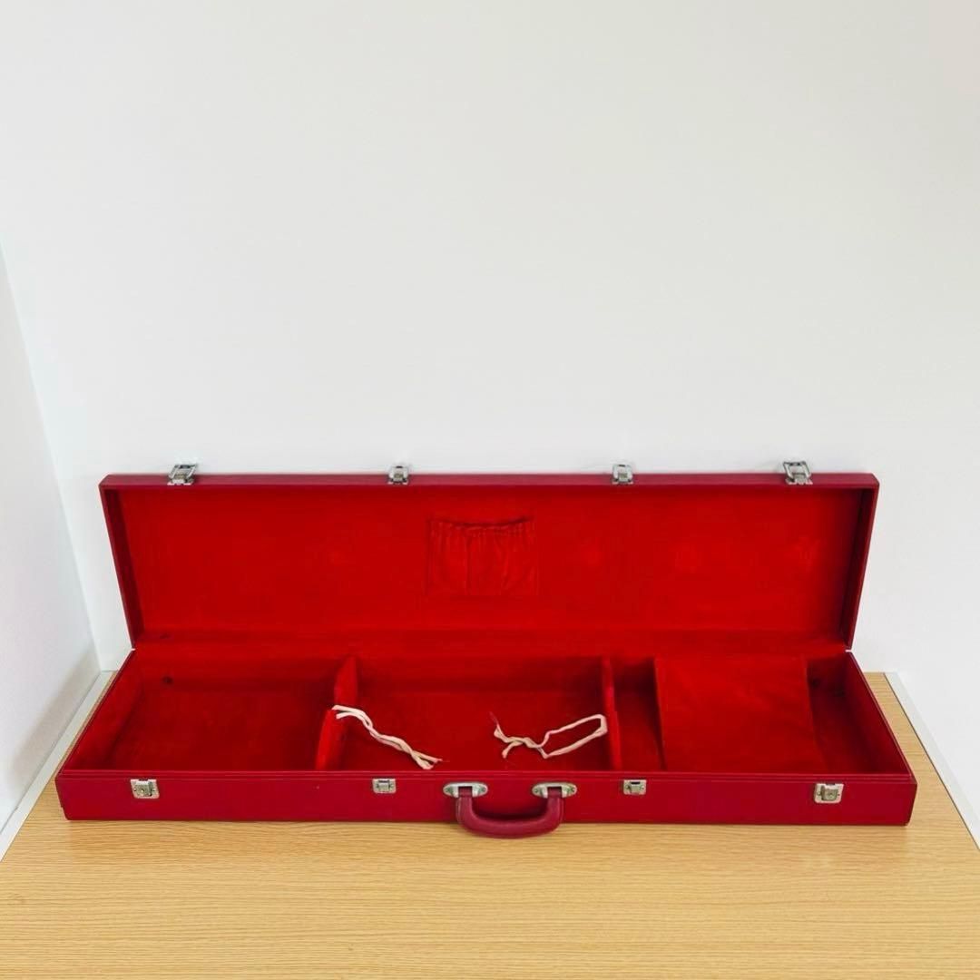 三味線 ハードケース 赤 鍵付き - メルカリ