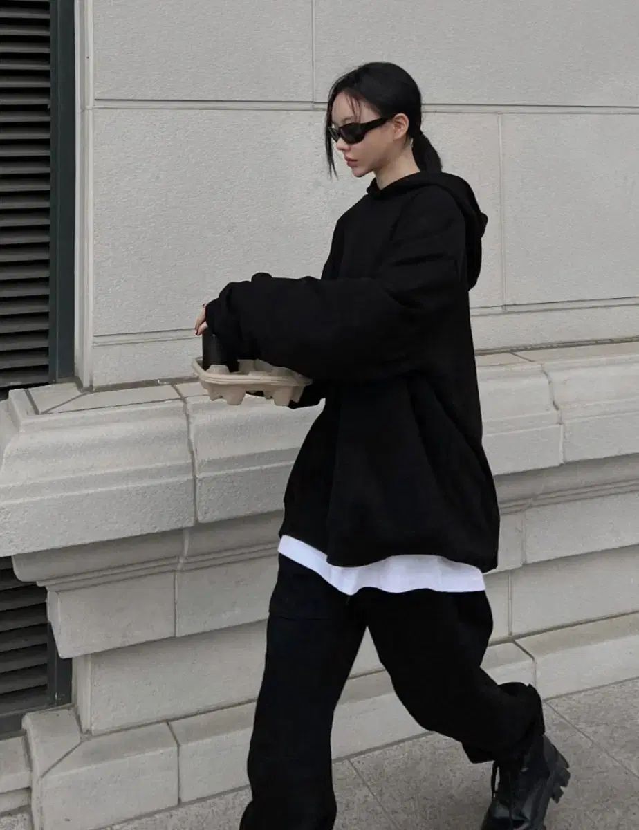 ランガー フードセットアップ 裏地起毛