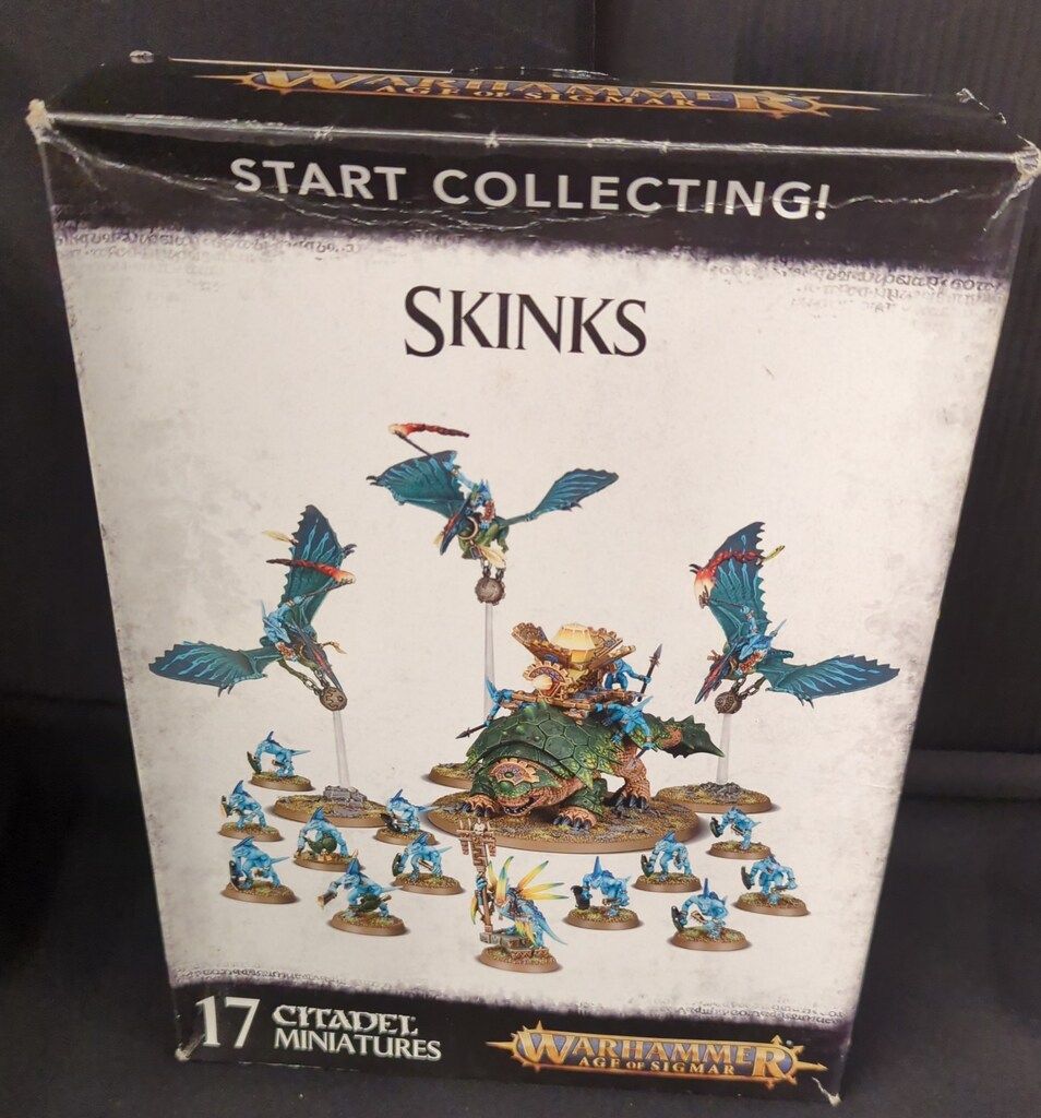 GAMESWORKSHOP WARHAMMER AGE OF SIGMAR SERAPHON !! Start Collecting! Skinks