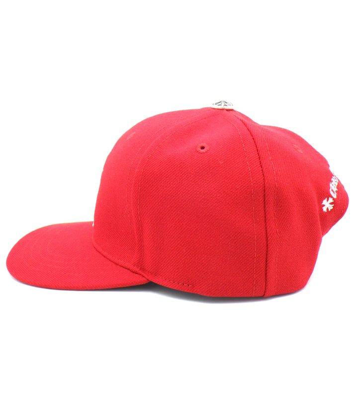 クロムハーツ CHROME HEARTS CH HAT CH ロゴ 刺繍 ベース ボール キャップ 帽子 n9786