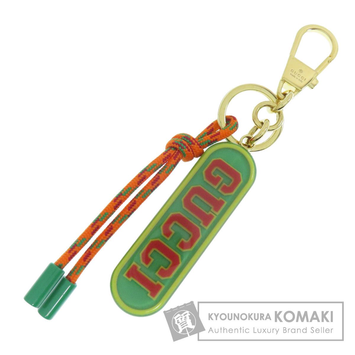 GUCCI グッチ ロゴ チャーム キーホルダー プラスティック レディース []