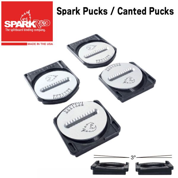 25-26 スパーク スパークカントパックス SPARK R-D SPARK CANTED PUCKS スノーボード ビンディング バインディング 25-26-BD-SPK メタル