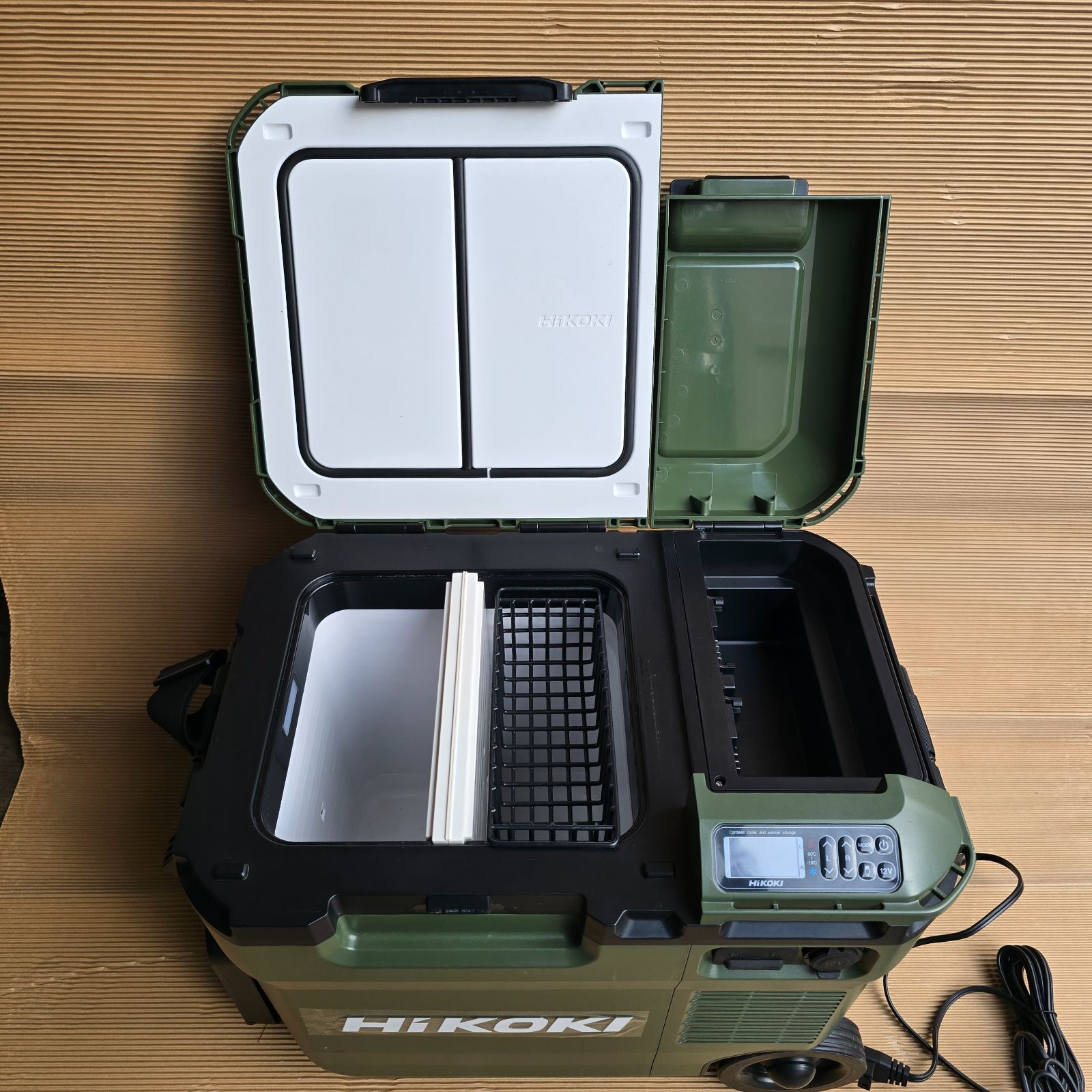 149 蓄電池なし HiKOKI ハイコーキ コードレス冷温庫 UL18DC 18L アグレッシブグリーン