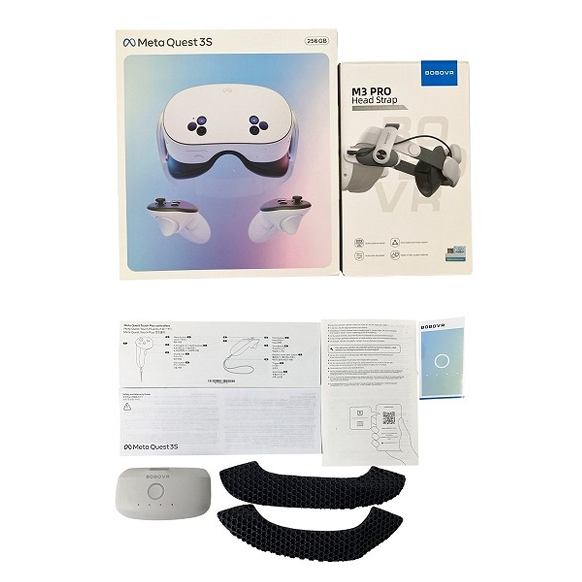Meta Quest 3S 256GB BOBOVR Head Strap セット VR O10576299
