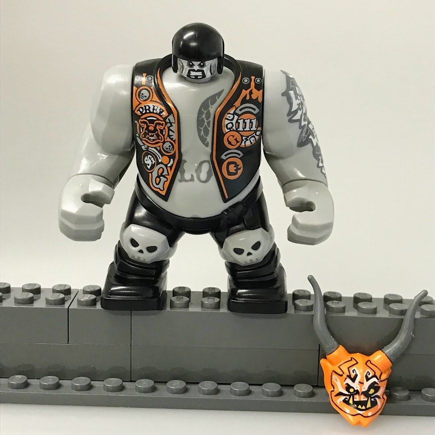 LEGO レゴ ニンジャゴー ビッグフィグ キロウ CT-549 NINJAGO 忍者 ミニフィグ ONIの仮面 オニの仮面 偽り 70642 361