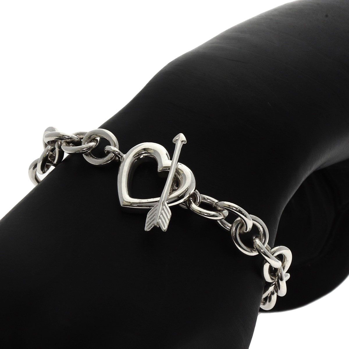 TIFFANY&Co. ティファニー ハート&アロー ブレスレット SV レディース
