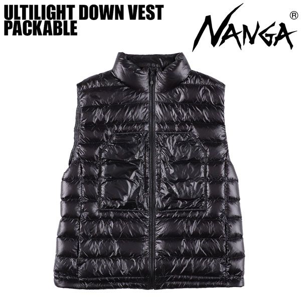 ナンガ ウルトラライトダウンベストパッカブル NANGA ULTILIGHT DOWN VEST PACKABLE ジャパンブランド ダウンジャケット 山岳 プロユース ミッドレイヤー