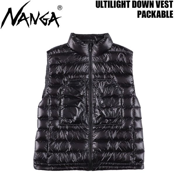 ナンガ ウルトラライトダウンベストパッカブル NANGA ULTILIGHT DOWN VEST PACKABLE ジャパンブランド ダウンジャケット 山岳 プロユース ミッドレイヤー
