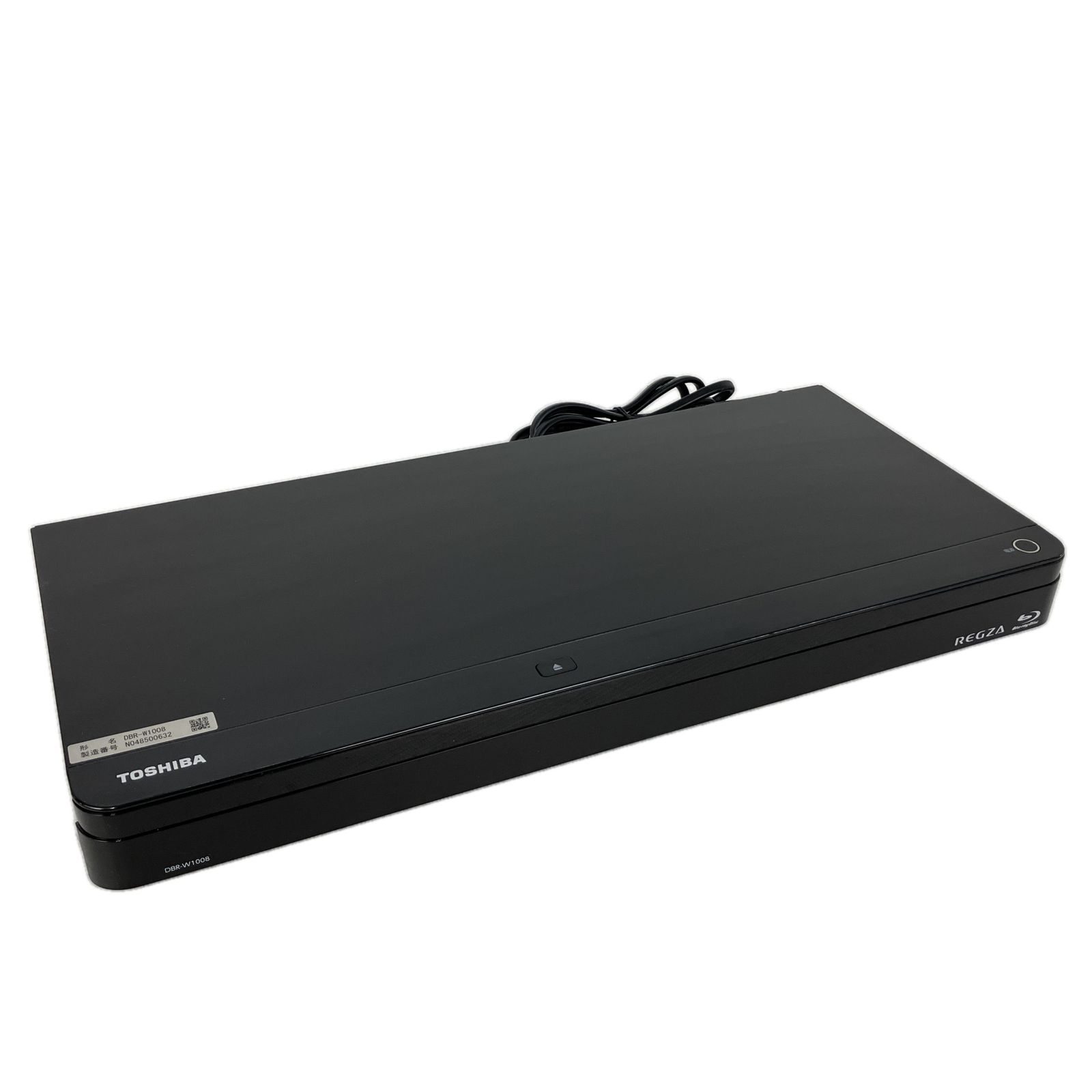 TOSHIBA DBR-W1008 ブルーレイレコーダー 2018年製 家電 Y10433890