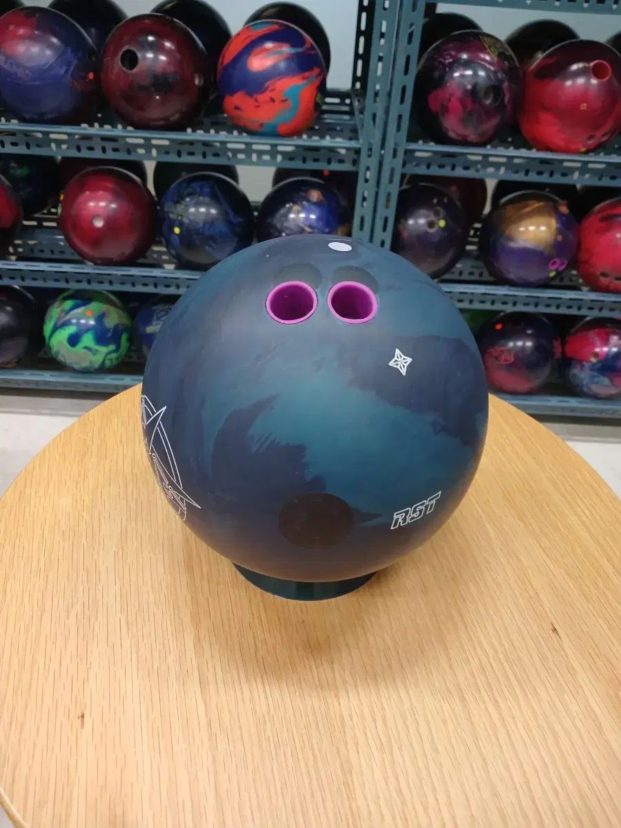 ボーリングボール 復元完 15 p トゥーフィンガー RST X-1