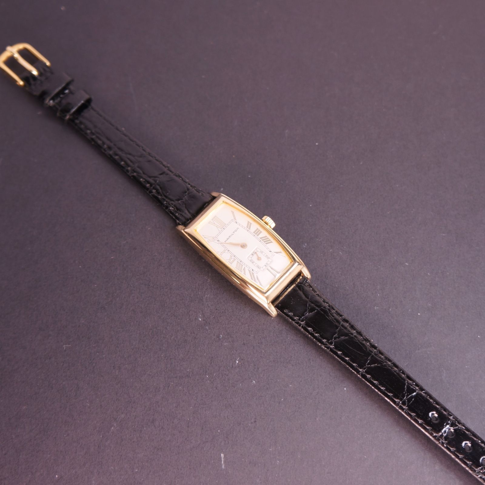 ワニ革ベルト 電池交換済