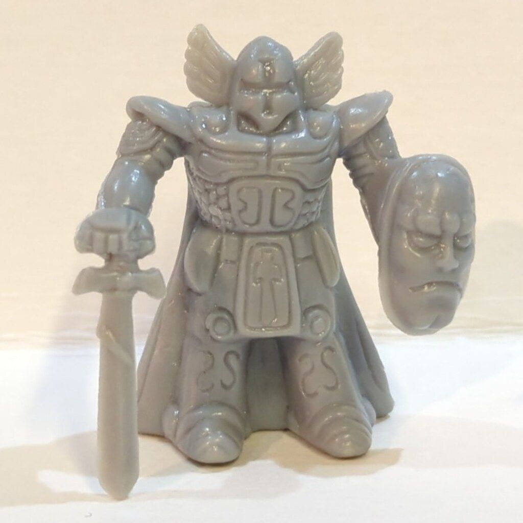 ロッテ ネクロスの要塞 第2弾キャラクター ナイト KNIGHT グレー