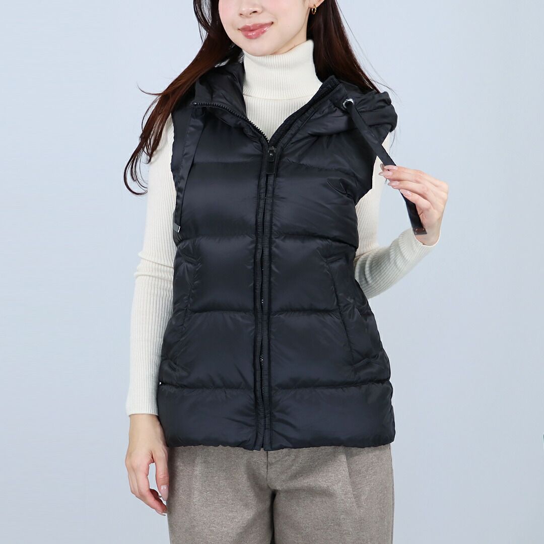 マックスマーラ キューブ MAXMARA THE CUBE レディース ダウンベスト SEIVI 2529296085 009 NERO