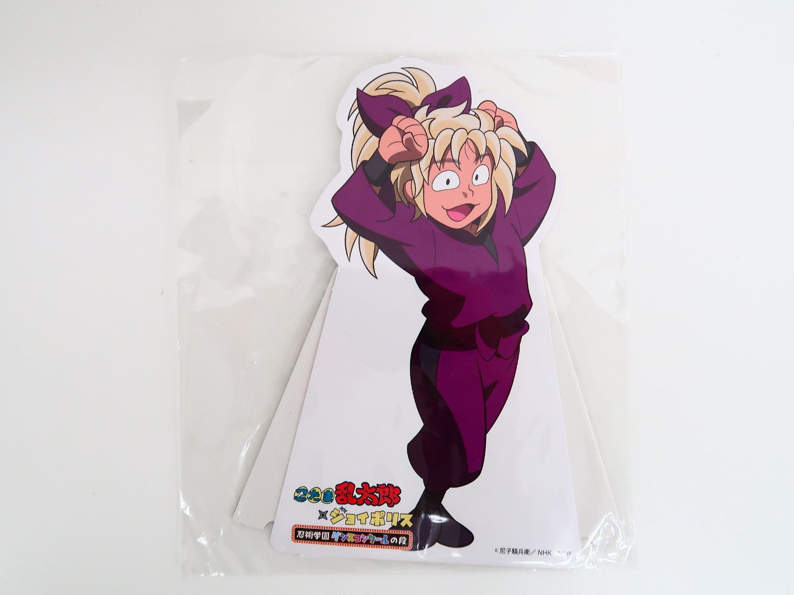 未開封】/斉藤タカ丸 ミニスタンドPOP 「忍たま乱太郎×ジョイポリス