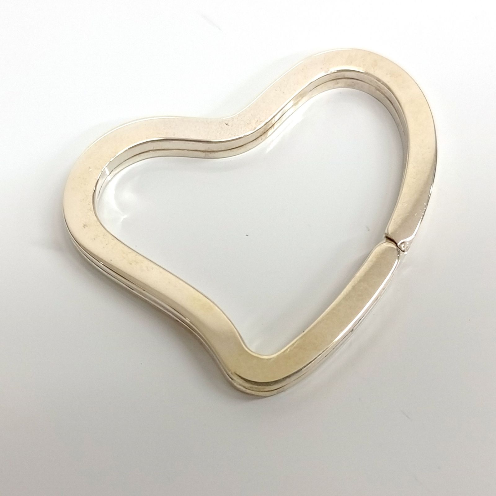 TIFFANY-CO. ティファニー キーリング エルサペレッティ オープンハート SV スターリングシルバー 925 JA-25229