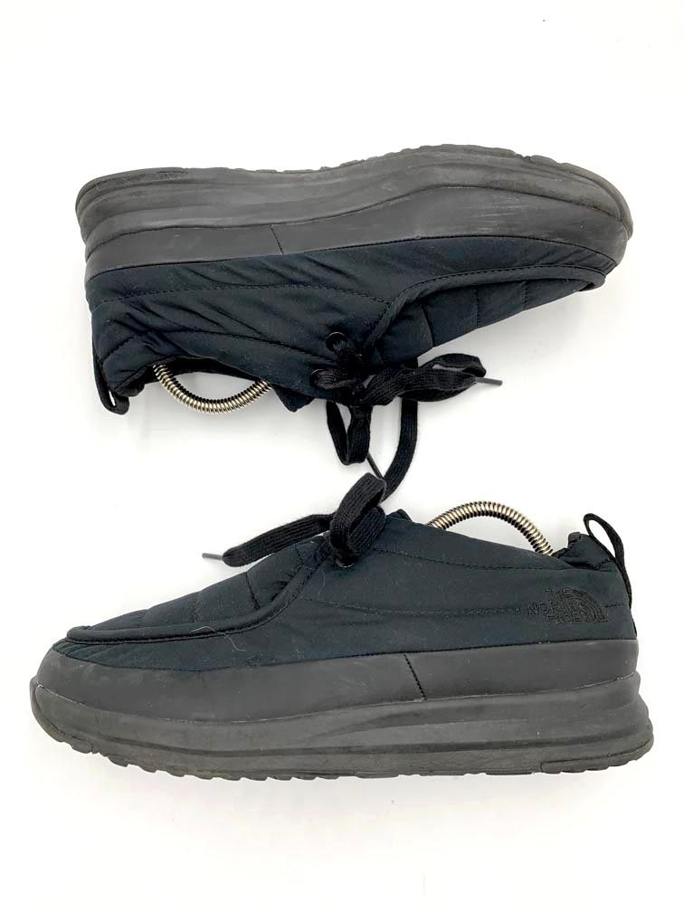THE NORTH FACE ザノースフェイス NF52372 ヌプシ オンボード ウォータプルーフ モカシン シューズ size25 黒 メンズ
