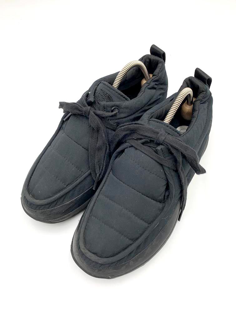 THE NORTH FACE ザノースフェイス NF52372 ヌプシ オンボード ウォータプルーフ モカシン シューズ size25 黒 メンズ