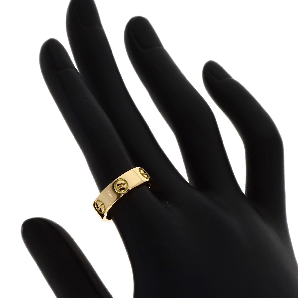 CARTIER カルティエ ラブリング #51 リング・指輪 K18YG レディース