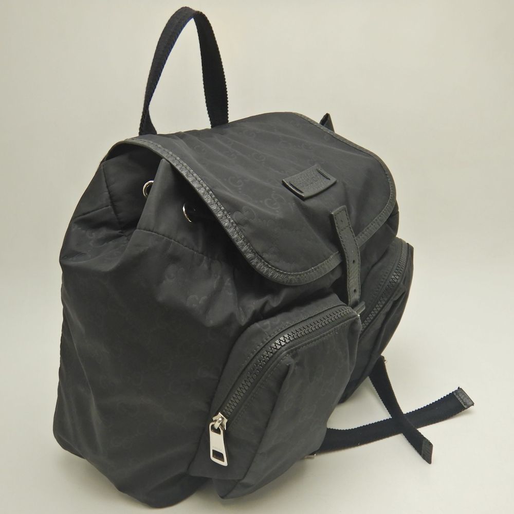 GUCCI グッチ 510343 リュック バックパック ナイロン ブラック アウトレット レディース 253321