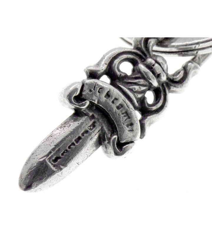 クロムハーツ CHROME HEARTS 【 No5 DGGR 】 #5 ダガー キーリング