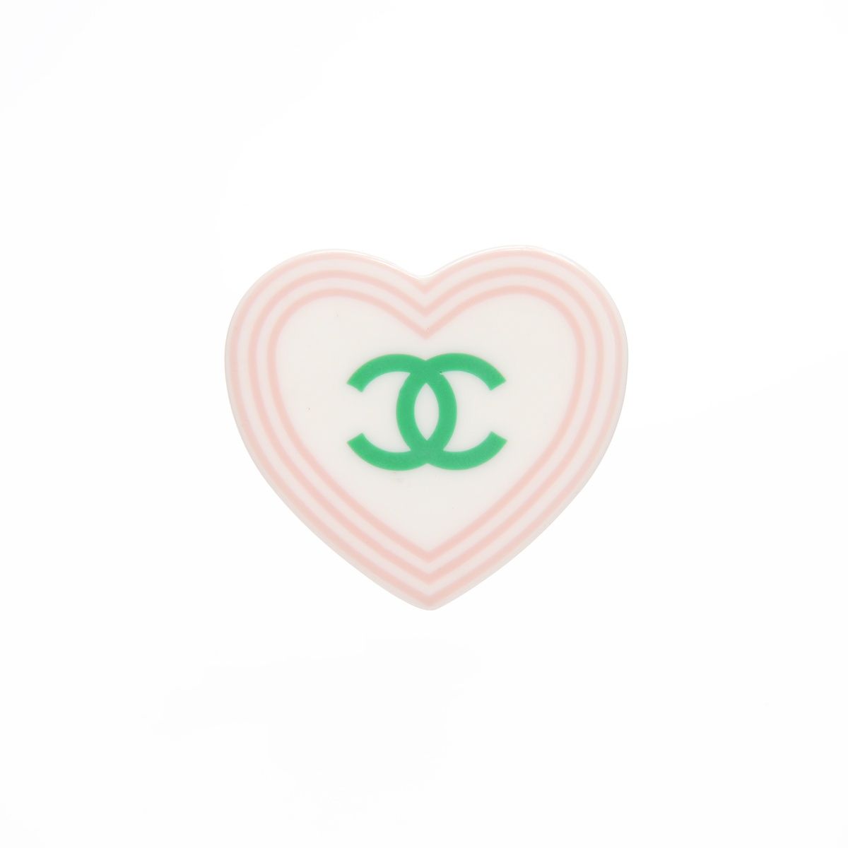 CHANEL シャネル ブローチ 04C 2004 ココマーク ハート