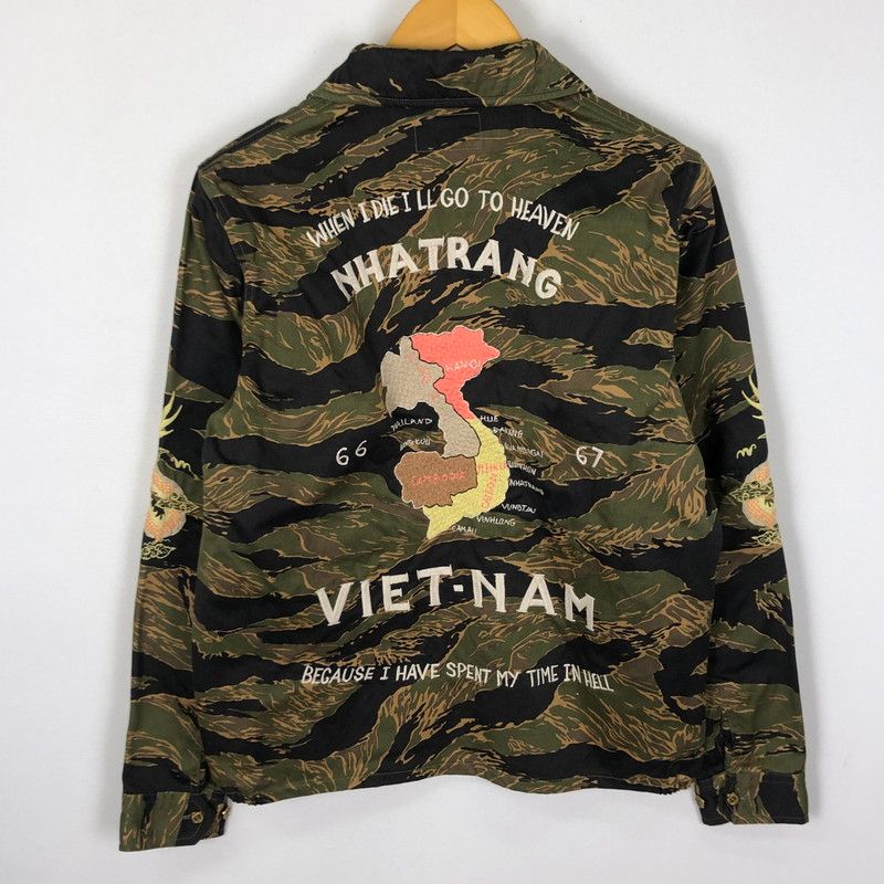 品 TAILOR TOYO テーラー東洋 GOLD TIGER VIETNAM EMB D JACKET TT12829 ゴールドタイガー ベトナム エンブレム ジャケット ライトアウター 145-251106-ks-16-tei