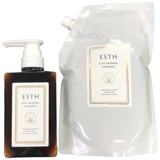 CH62 ☆ ESTH エス ヘッドスパシャンプー クリームシャンプー ボトル