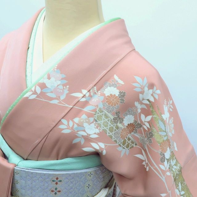 金駒刺繡 仕付け糸付