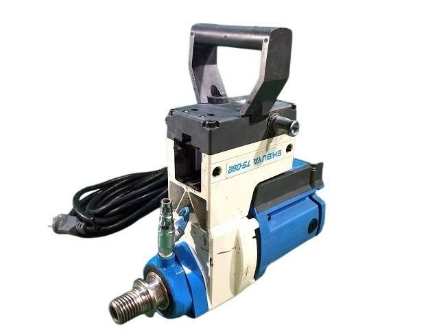 比較的 です SHIBUYA シブヤ ダイモドリル TS-092 台座 ケース付 穴あけ 加工 電動工具 コアドリル114757