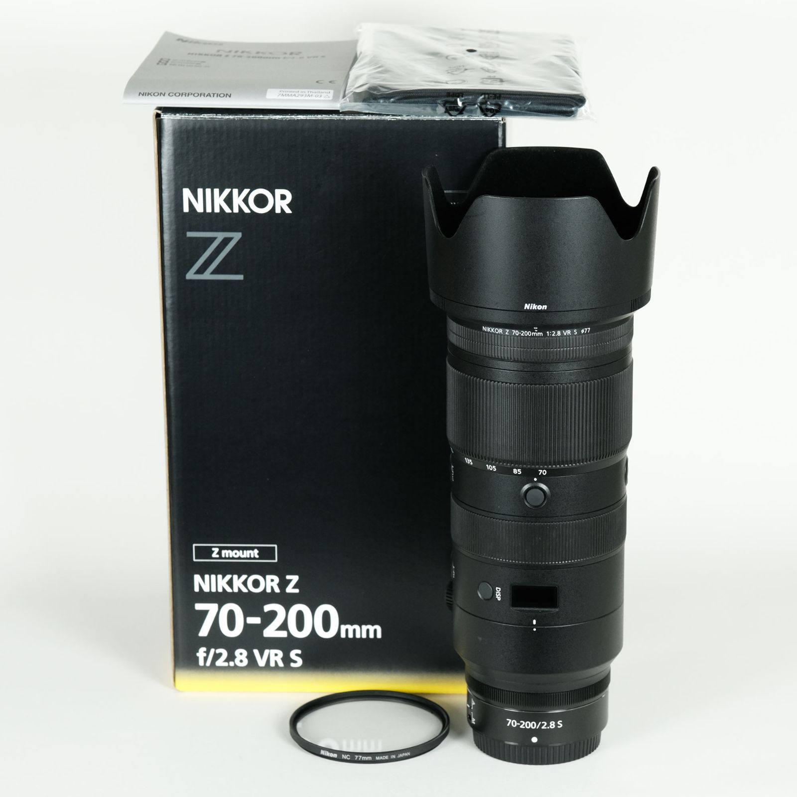 フィルター付 Nikon NIKKOR Z 70 200 mm f 2 8 VR S Zマウント