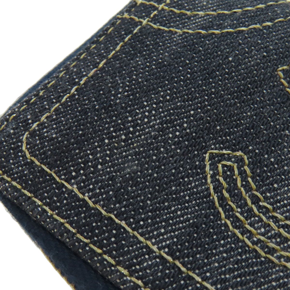 CHANEL シャネル ココマーク ステッチ ゴールド金具 コインケース  