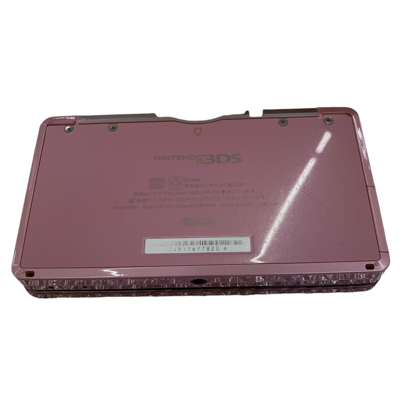 186000 任天堂 3 DS ピンク CTR 001