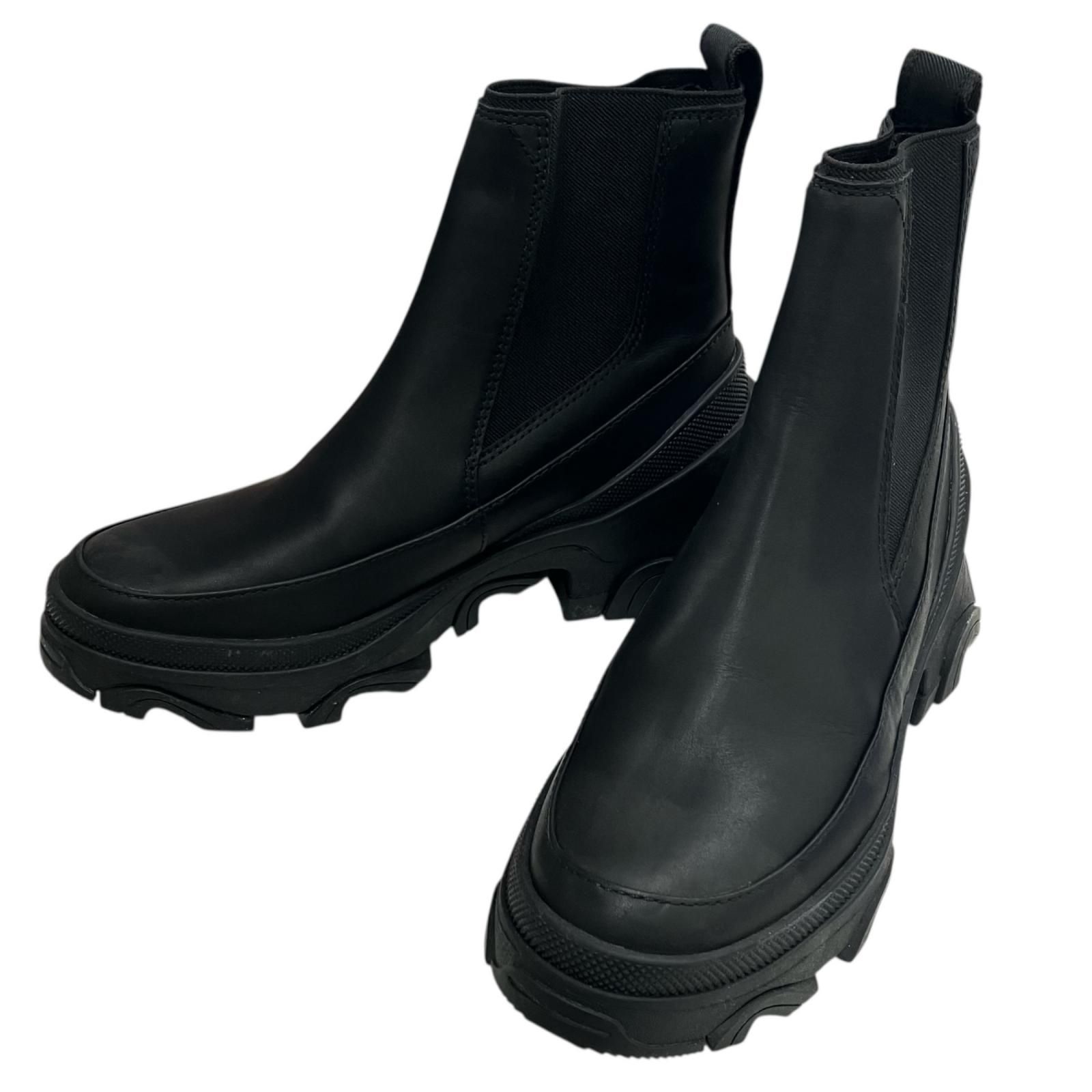 199990 SOREL ソレル チェルシーブーツ サイドゴアブーツ 24 cm ブラック