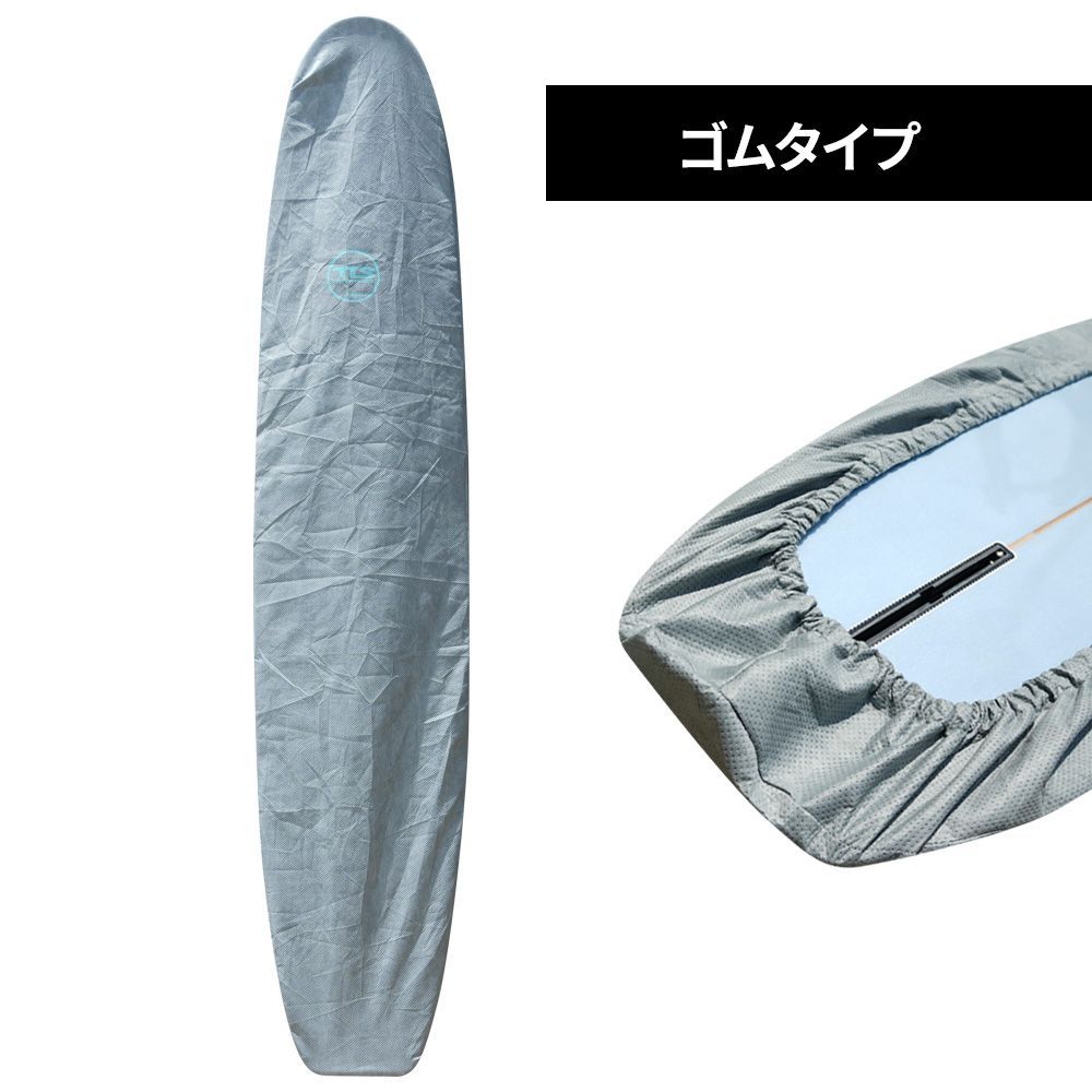 TLS BOARD WRAP LONG 10ft LOG｜ツールス ボードラップ ゴムタイプ ロング 10'0