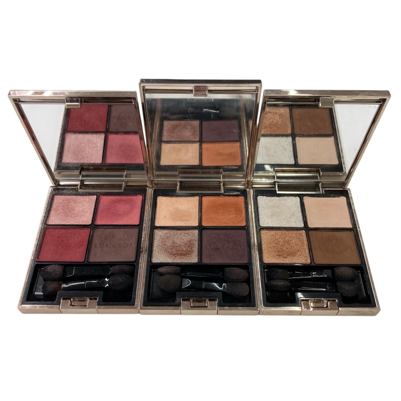 186000 LUNASOL ルナソル アイ レーションN EX 12 16 14 3点 スカーレットパッション