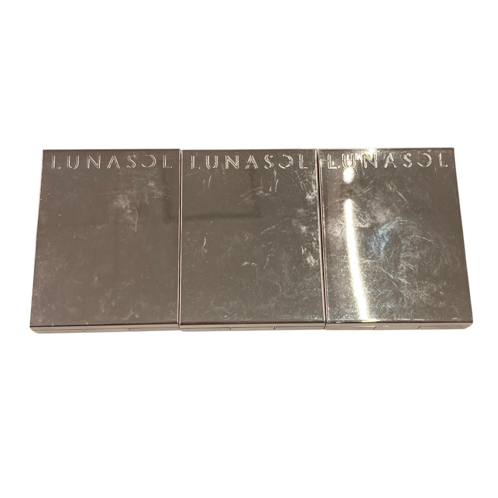  186000 LUNASOL ルナソル アイ レーションN EX 12 16 14 3点 スカーレットパッション 口紅 メイクアップ