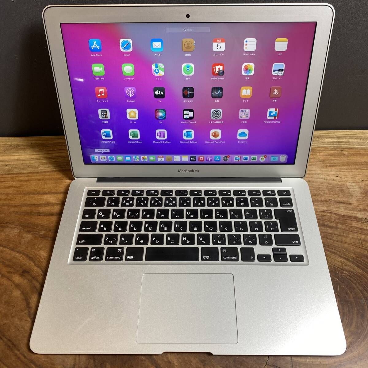  Apple MacBook Air 13 inch 2017 Core i 5 1.8 GHz メモリ8 GB Windows 11 Office 2021 578 MacBook本体 ノートPC