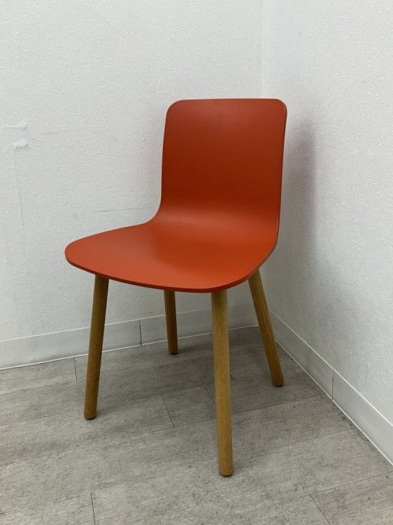 Avrily Vitra ヴィトラ HAL Wood チェア レッド Avrily 様専用Vitra ヴィトラ HAL Wood チェア レッド