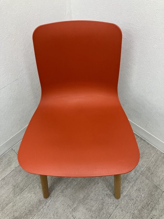 【A】Vitra ヴィトラ HAL Wood チェア レッド Vitra ヴィトラ HAL Wood チェア 赤
