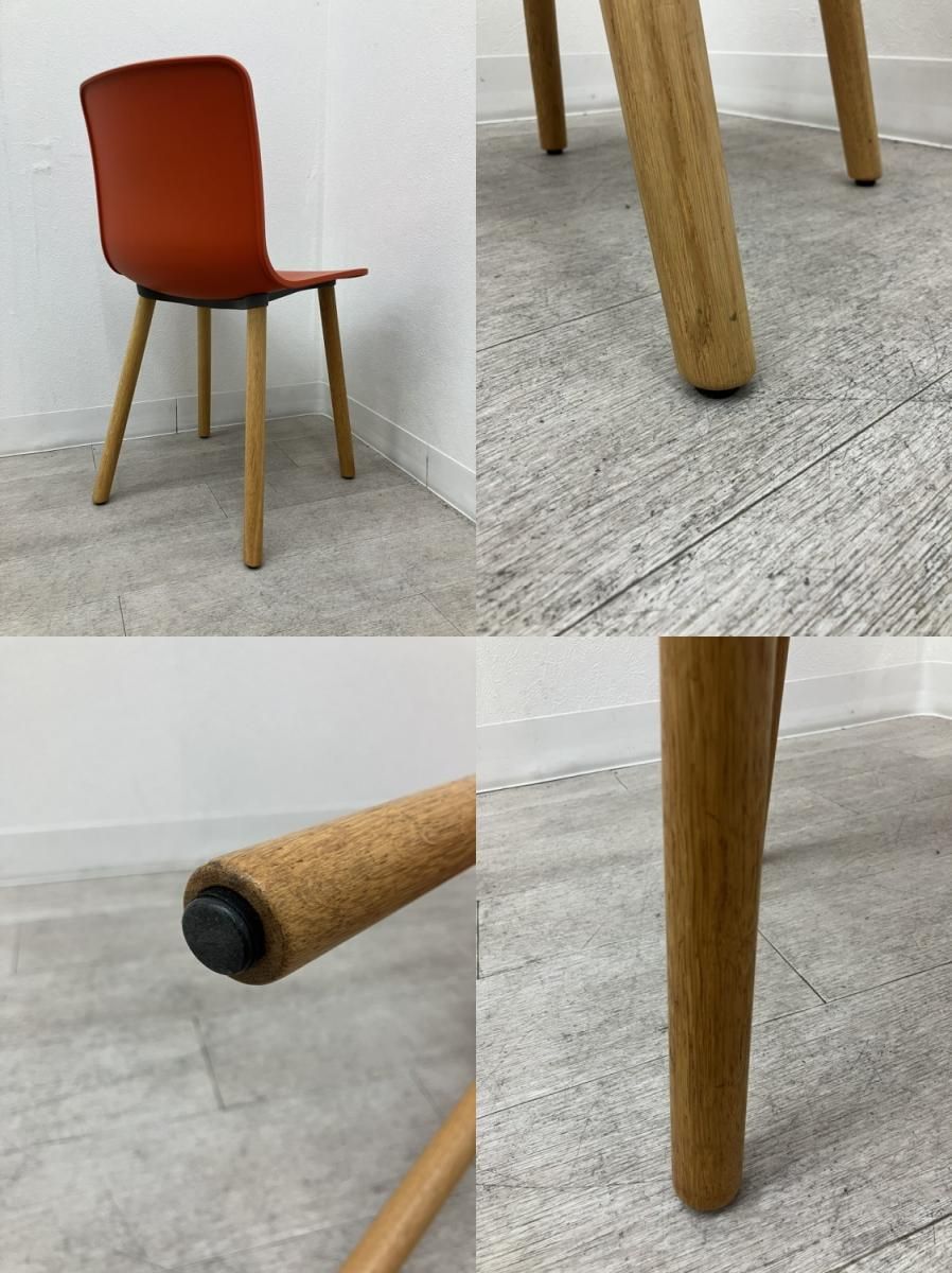 Vitra ヴィトラ HAL Wood チェア 赤 Avrily 様専用Vitra ヴィトラ HAL