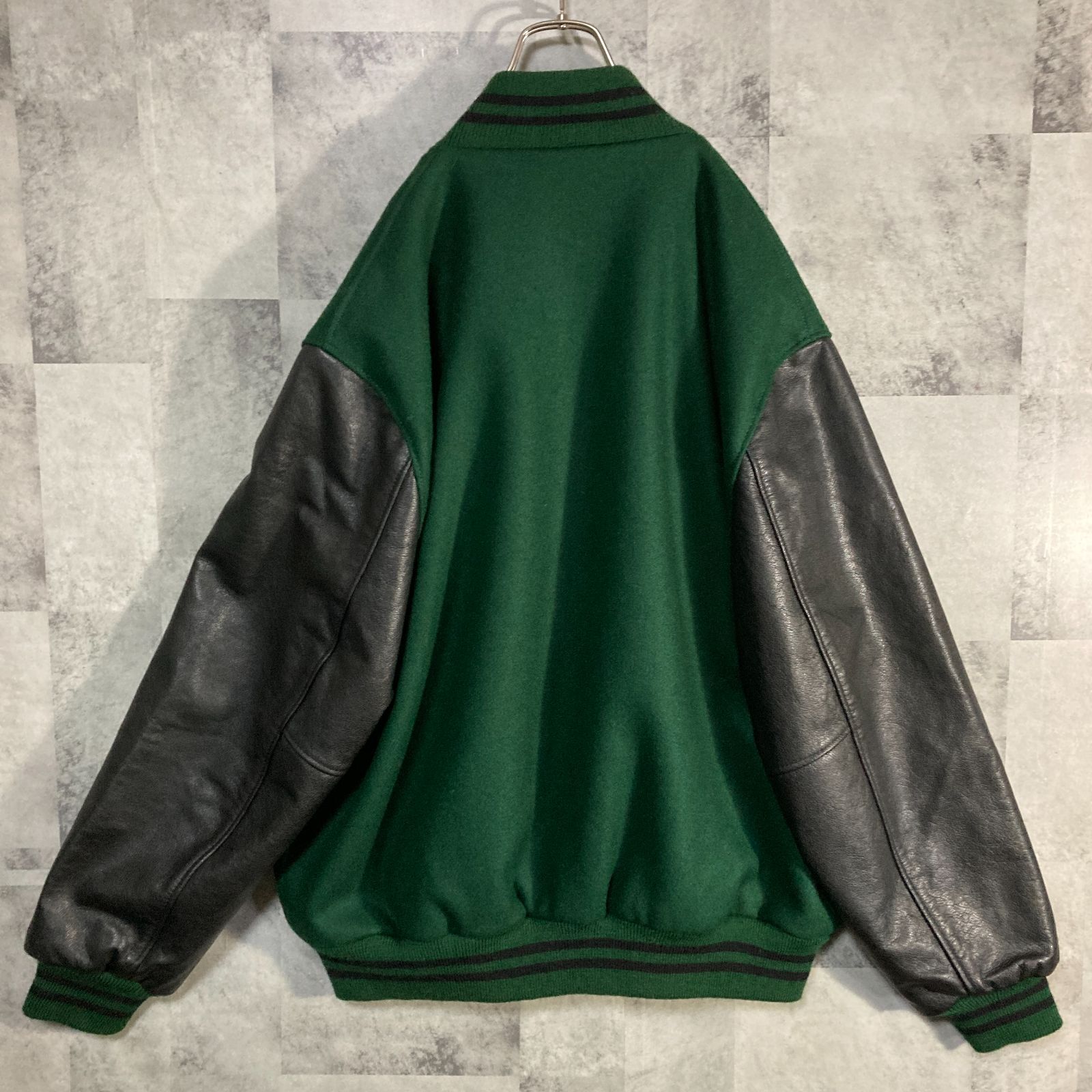 USA製 Settlemier's セトルマイヤーズ アワードジャケット 袖レザー