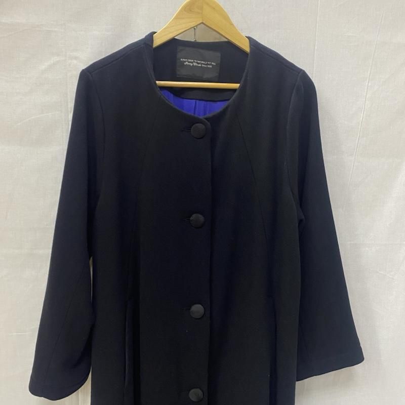 サニークラウズ 魔女のコート ウール ロングコート ノー black M レディース M ISItems 古着 50146176