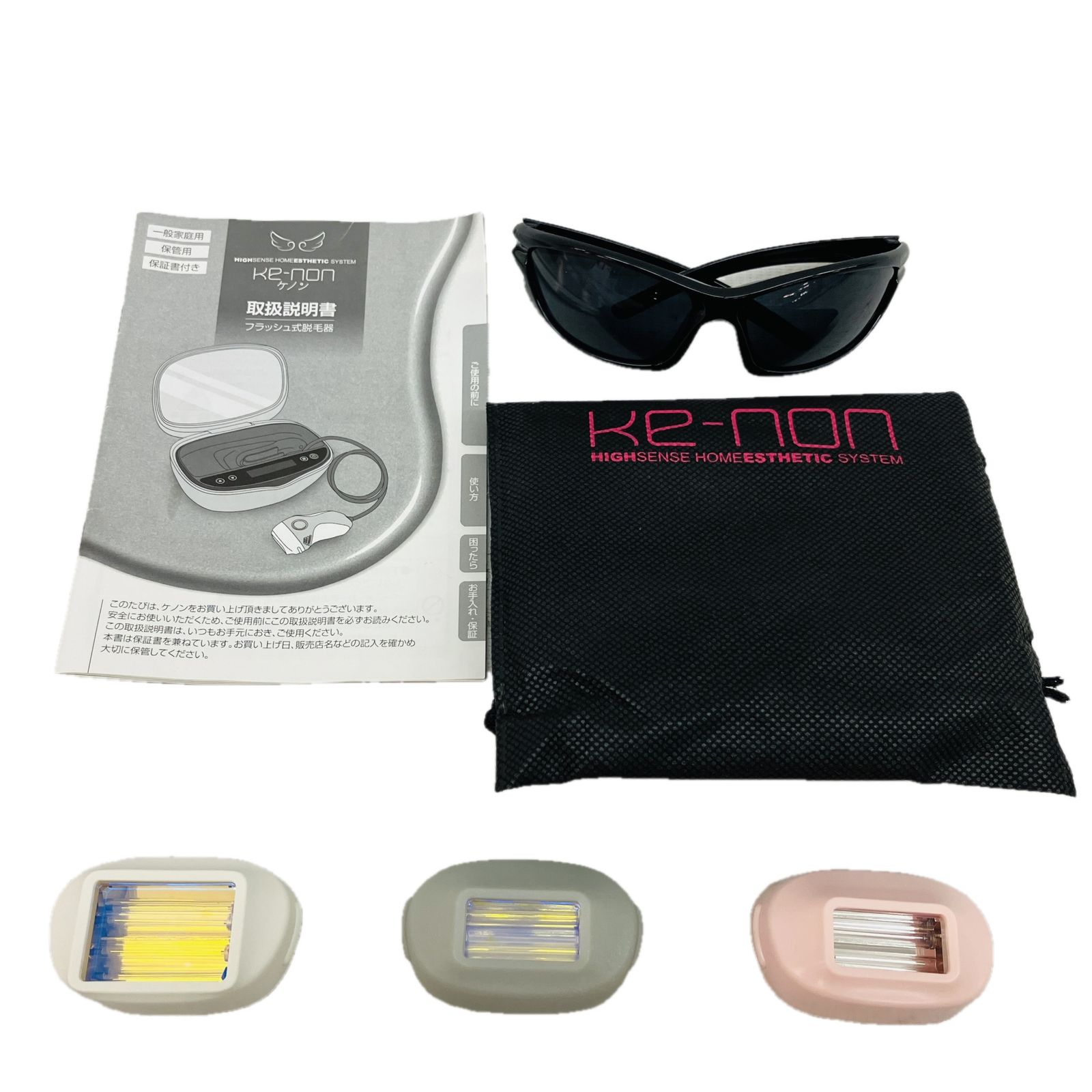 MteC エムテック Ke-non ケノン NIPL-2080 ver 6.2 フラッシュ式脱毛器 家庭用脱毛器 美容機器