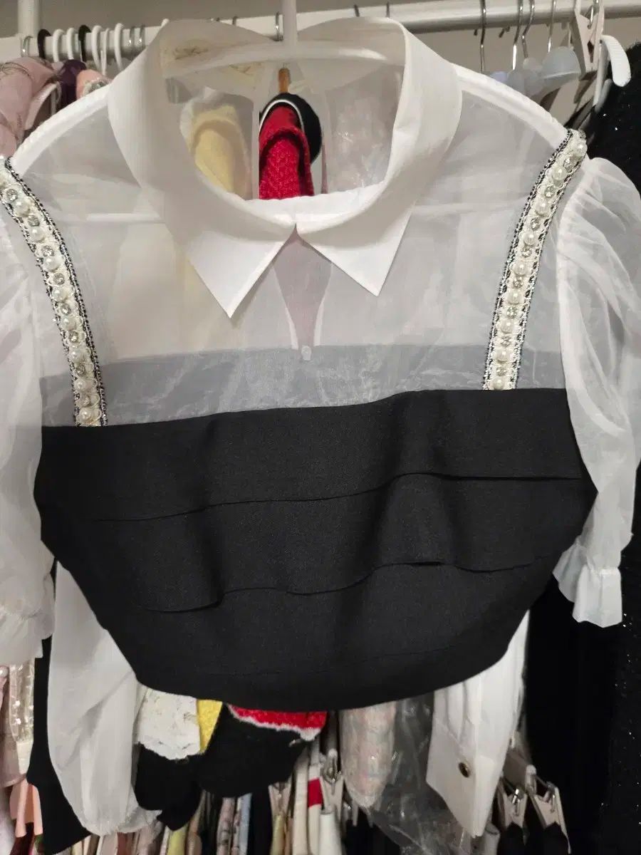 ジェイ JAY ジョンソン メント スカート セットアップ ブラウス