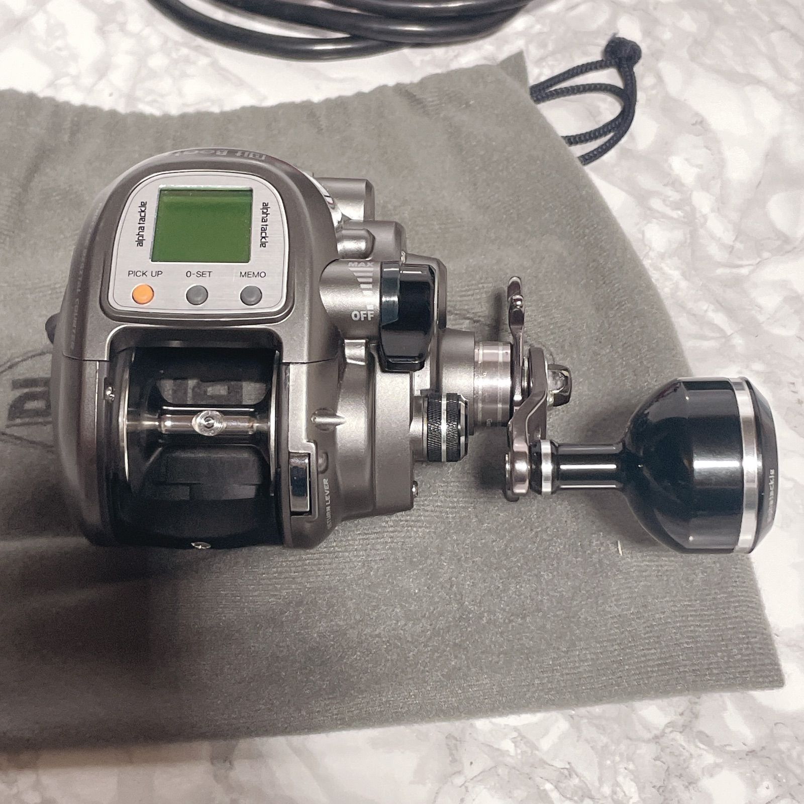 実働 BIT BEATS 300GM 電動リール アルファタックル ライト〜中深海 PE3号400m PE5号200m ケーブル