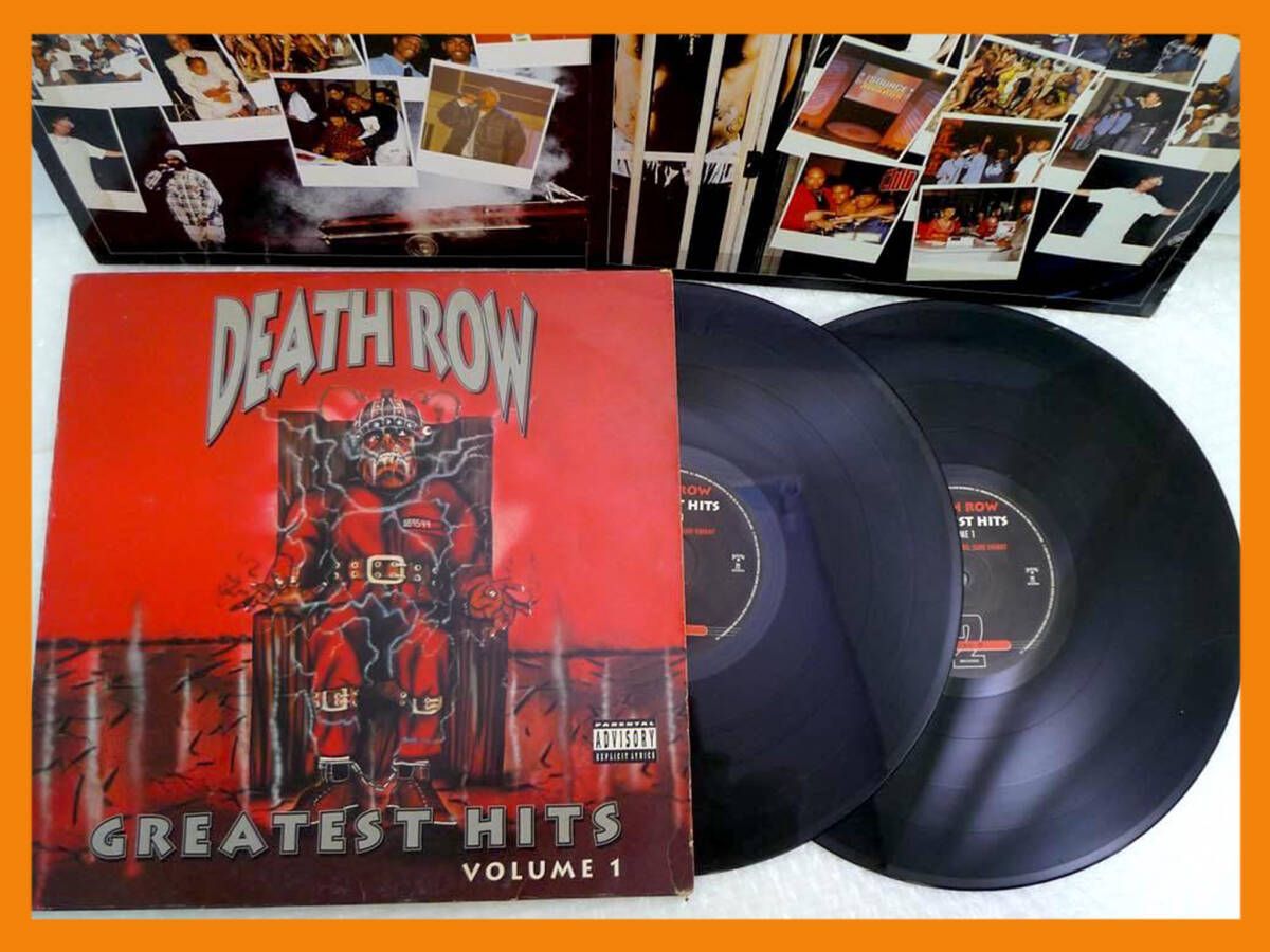 2LP DEATH ROW GREATEST HITS 1992年 Various Hip-Hop ヒップホップ ラップ 2枚組 レコード ファン必見 お買得