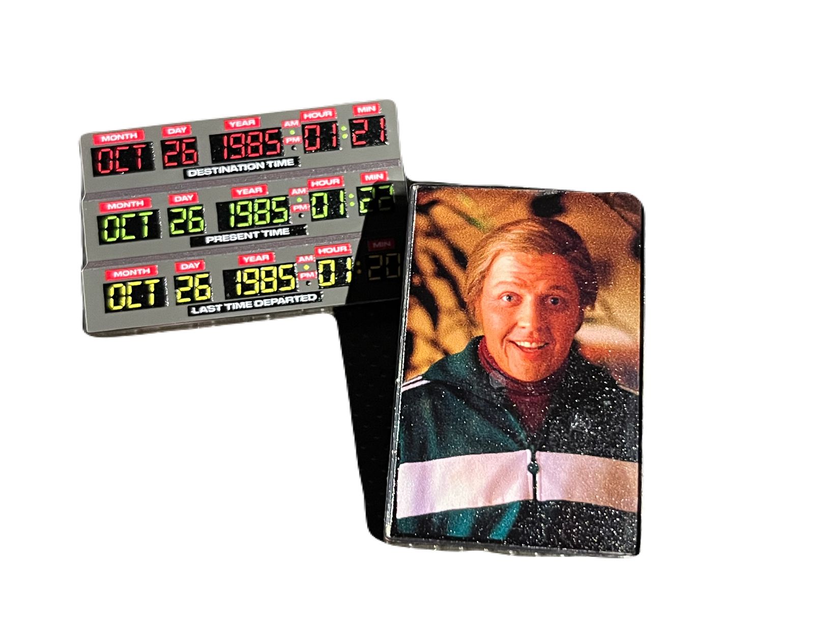 バックトゥザフューチャー 40周年 ペプシボトル ピンバッジ2種 セット