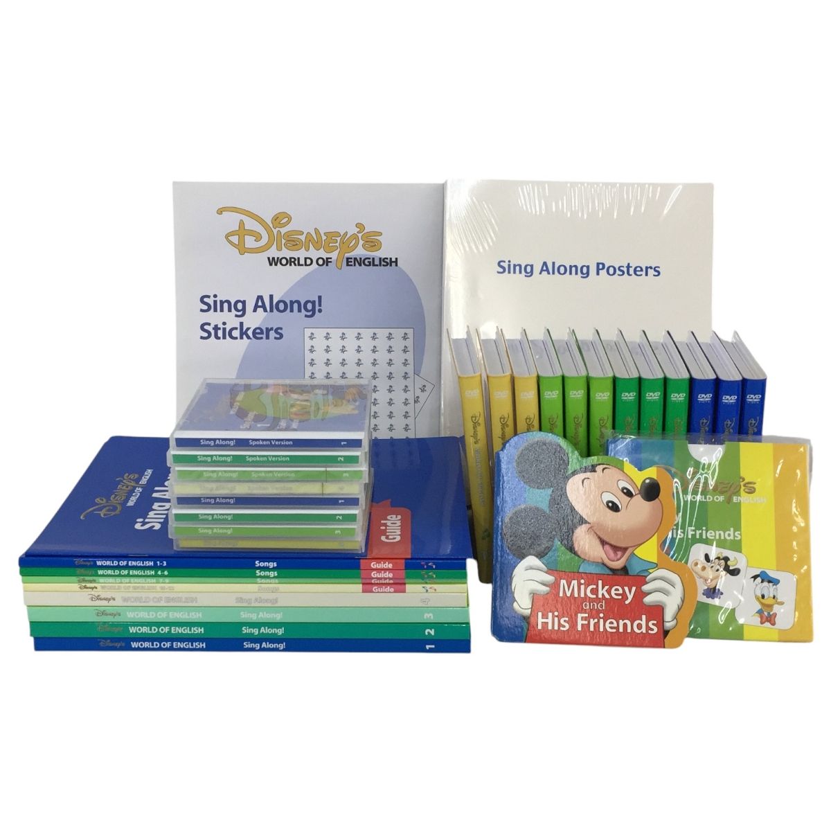 DWE シングアロング(2017年版) DVDセット ワールドファミリー DWE シングアロング DVD版 2017年