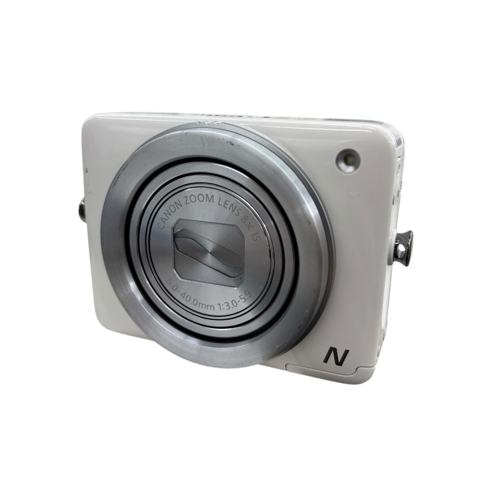 118011 動作未 canon キャノン デジタルカメラ PowerShot N ホワイト