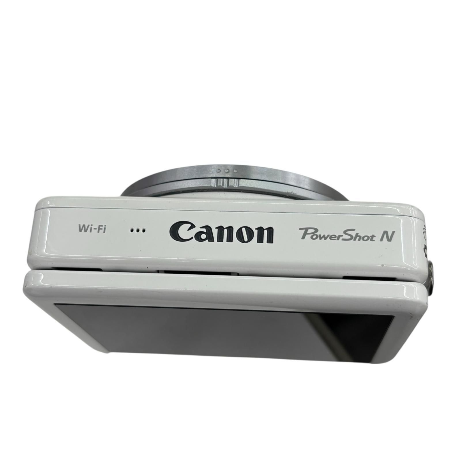柄 118011 動作未 canon キャノン デジタルカメラ PowerShot N ホワイト